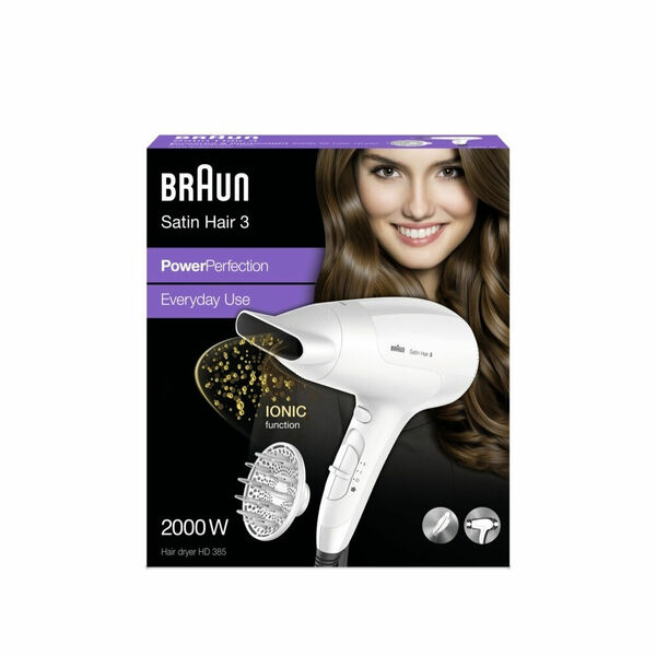 BRAUN Satin Hair 3 - HD 385 vysoušeč vlasů porovnat ceny