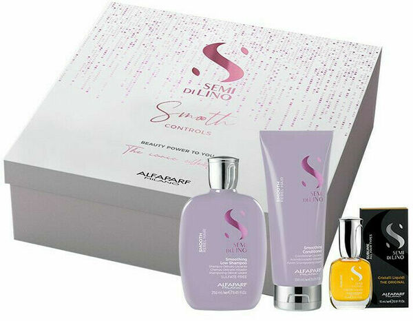 Alfaparf Milano Semi di Lino dárkový set pro uhlazení vlasu - The Iconic Collection 3ks porovnat ceny