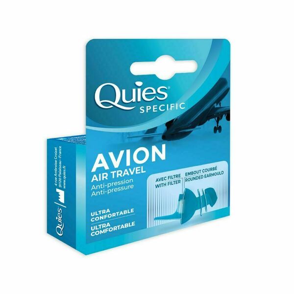 Quies Specific chrániče uší do letadla 1 pár porovnat ceny