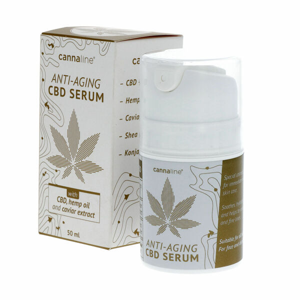 Cannaline CBD Anti-Aging Sérum pro zjemnění a hydrataci pleti 50ml porovnat ceny