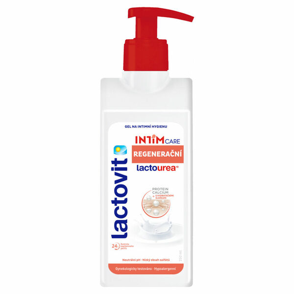 LACTOVIT Lactourea regenerační Intim Care gel na intimní hygienu 250 ml porovnat ceny