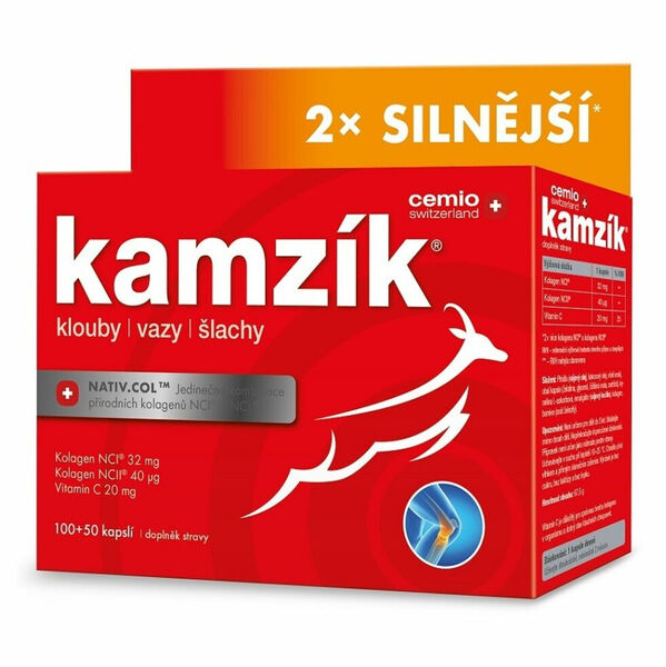 CEMIO Kamzík 100 + 50 kapslí NOVINKA 2022 porovnat ceny