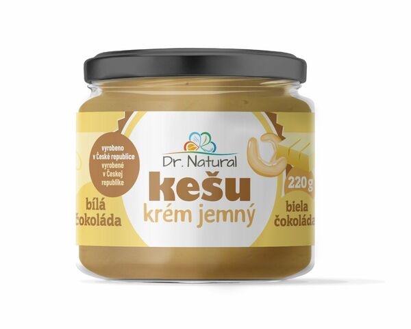 Dr. Natural Kešu krém s bílou čokoládou 220 g porovnat ceny