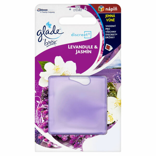 GLADE by Brise Discreet Levandule & Jasmín náplň 8 porovnat ceny