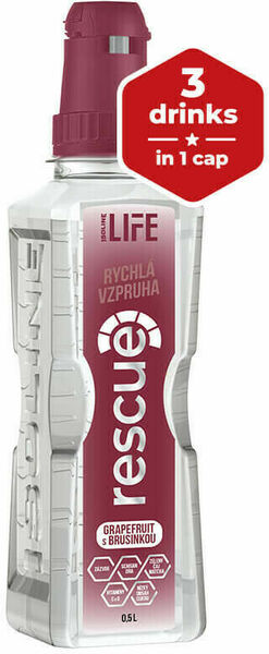 Isoline RESCUE grapefruit s brusinkou 500ml porovnat ceny