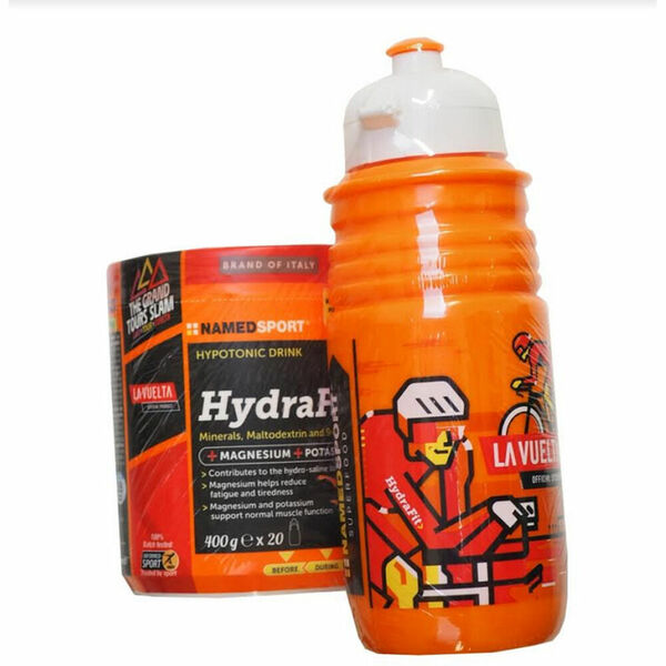 NAMEDSPORT Hydrafit příchuť červený pomeranč 400 g + láhev La Vuelta ZDARMA porovnat ceny
