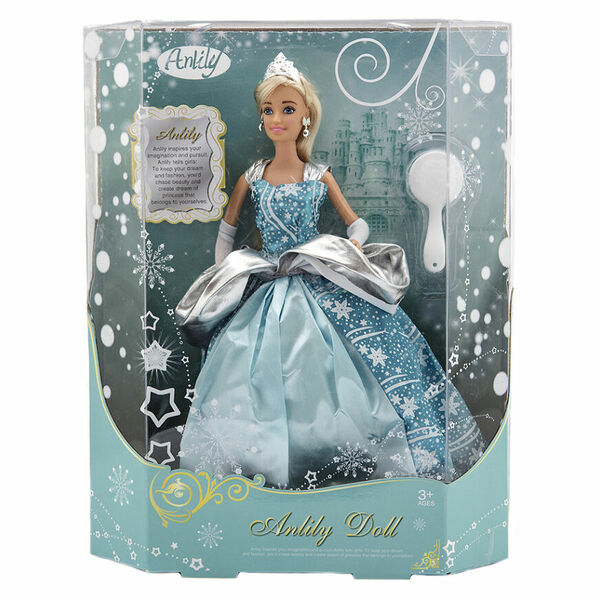 TEDDIES Panenka Anlily zimní princezna Ledové království 28 cm porovnat ceny