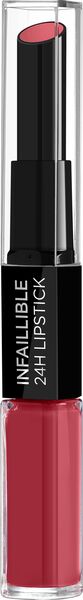 L'Oréal Paris Infallible 24H, Dlouhotrvající rtěnka a lesk na rty 2v1, 804 Metro Proof Rose, 6ml porovnat ceny