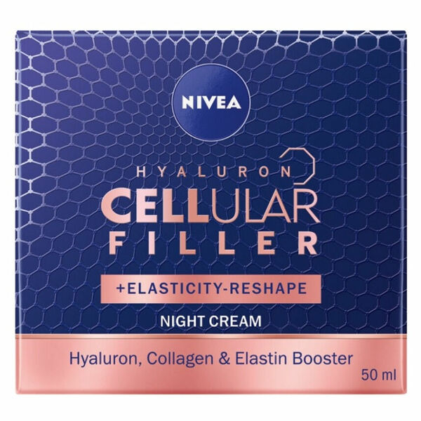 NIVEA Remodelační noční krém Hyaluron Cellular Filler 50 ml porovnat ceny