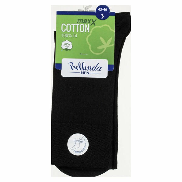 BELLINDA Pánské ponožky cotton max 39-42 černé 1 kus porovnat ceny
