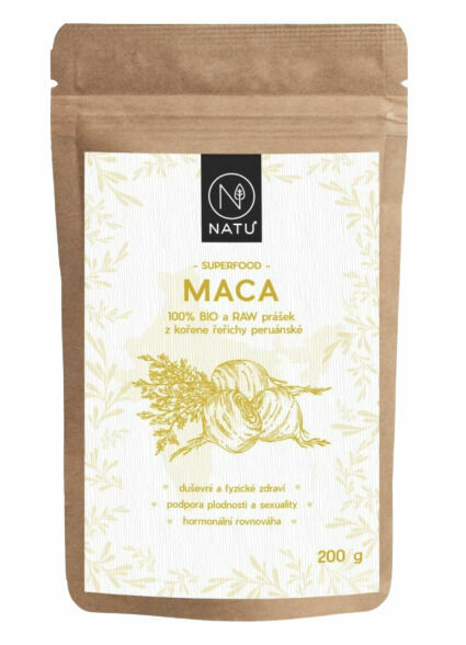 Natu Maca BIO prášek 200g porovnat ceny
