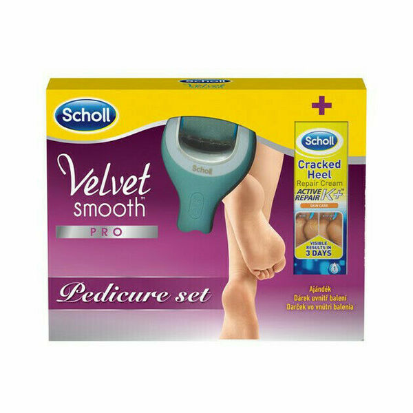 Scholl Wet&Dry Elektrický pilník na chodidla + krém na rozpraskané paty 60ml porovnat ceny