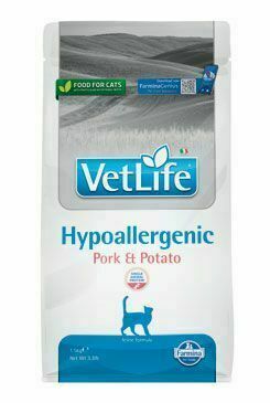 Vet Life Natural Cat Hypo Pork & Potato 1,5kg porovnat ceny
