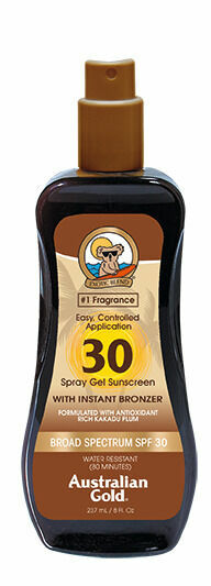 Australian Gold Spray Gel + Bronzer SPF30 237 ml porovnat ceny