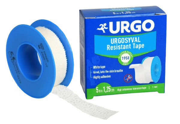 URGO SYVAL Textilní náplast bílá 1.25cmx5m NOVÁ porovnat ceny