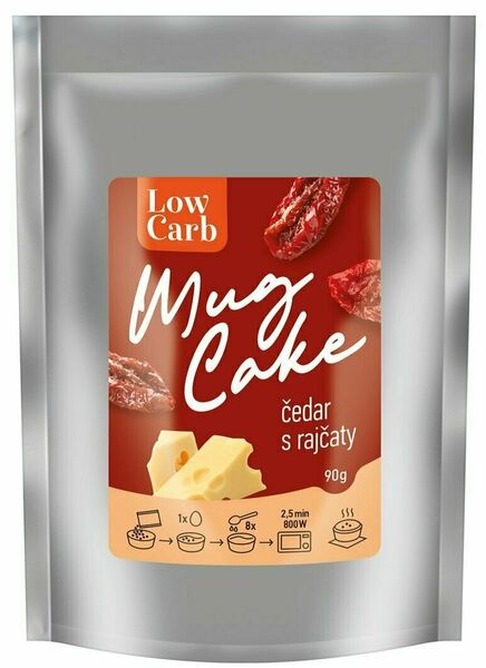 Healthy Life Low carb mug cake čedar s rajčaty 90g porovnat ceny