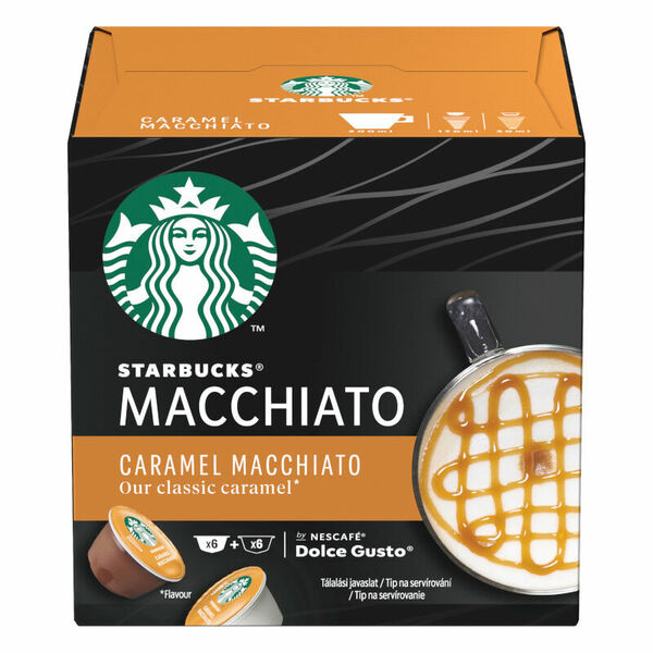 Starbucks® Caramel Macchiato, kávové kapsle 12ks porovnat ceny