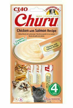Churu Cat Chicken With Salmon Recipe 4x14g porovnat ceny