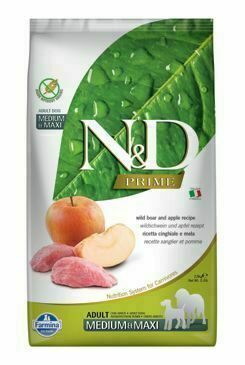 N&d Prime Dog Adult M/l Boar & Apple 2,5kg porovnat ceny