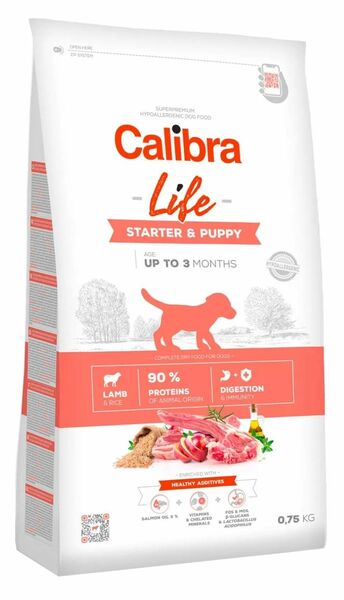 Calibra Granule pro štěňata - jehněčí maso 750 g porovnat ceny
