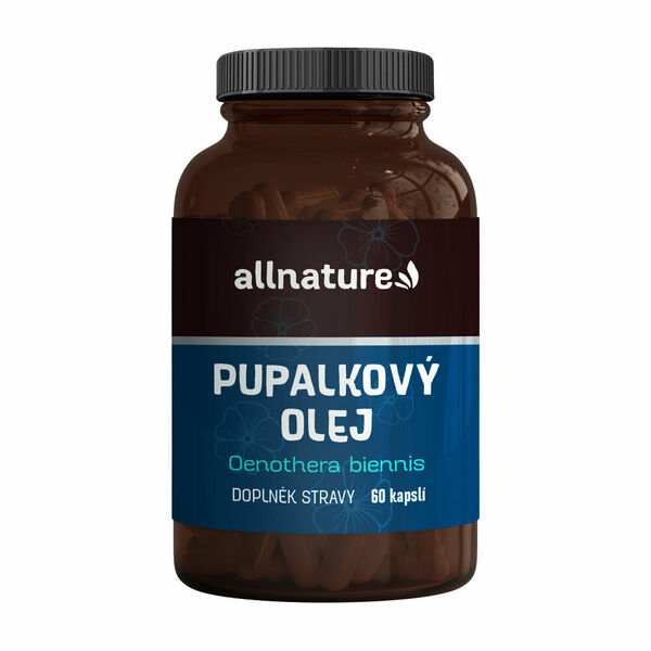 ALLNATURE Pupalkový olej 60 kapslí porovnat ceny