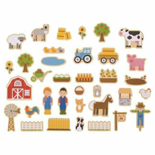 Bigjigs Toys Magnetky farma porovnat ceny