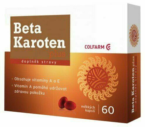Colfarm Beta Karotene Plus 60 kapslí porovnat ceny