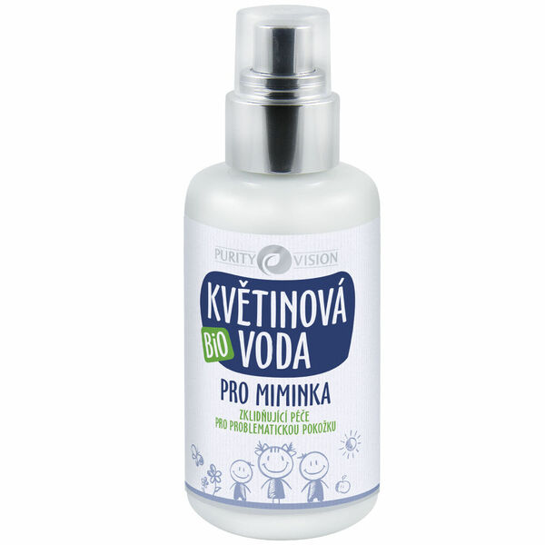 PURITY VISION Květinová voda pro miminka sprej BIO 200 ml porovnat ceny