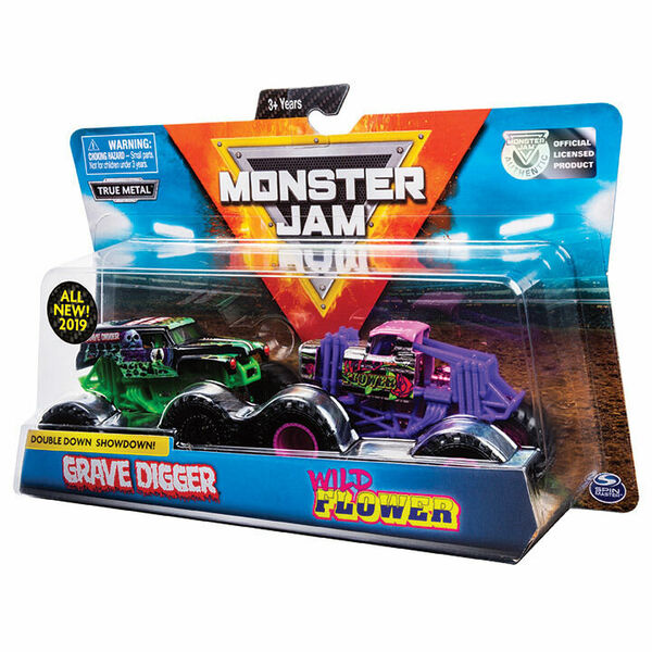 Spin master Monster jam sběratelská auta dvojbalení 1:64 ASST porovnat ceny