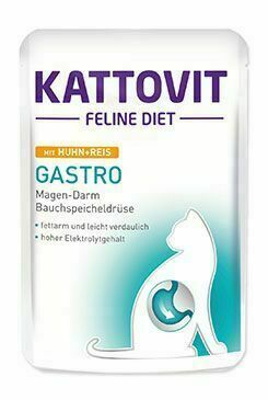 Kattovit Cat Gastro Kuře A Rýže Kapsa 85g porovnat ceny