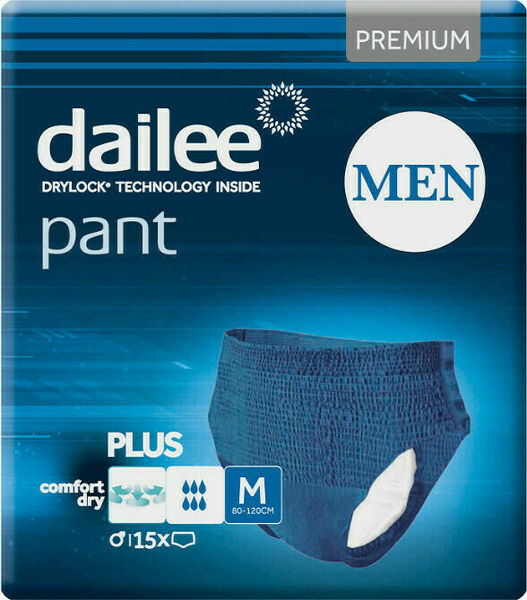 Dailee PANT MEN Premium Plus M Blue 15ks porovnat ceny