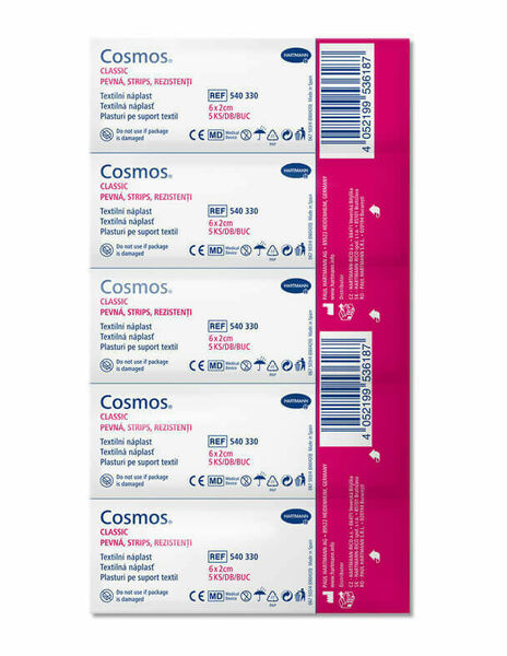 Cosmos náplasti Pevná strips 60x20mm 5ks porovnat ceny