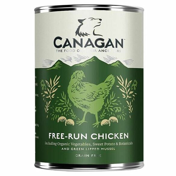 CANAGAN Free-run chicken konzerva pro psy 400 g porovnat ceny