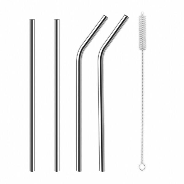 ORION Nápojové brčko nerezové 18 cm 4 kusy + kartáček porovnat ceny