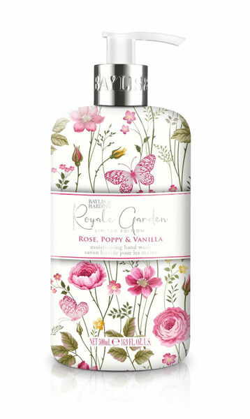 Baylis & Harding Tekuté mýdlo na ruce Rose, Poppy & Vanilla 500 ml porovnat ceny