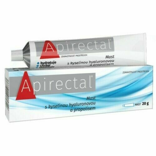 Apirectal Mast s kyselinou hyaluronovou a propolisem 20g porovnat ceny