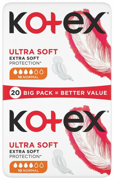 Kotex Ultra SOFT Normal 20 ks porovnat ceny