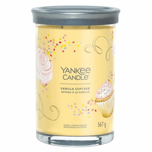YANKEE CANDLE Signature Tumbler velký Vanilla Cupcake 567 g porovnat ceny
