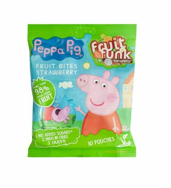 Fruitfunk Multibag Prasátko Pepa jahodové kousky 100 g porovnat ceny
