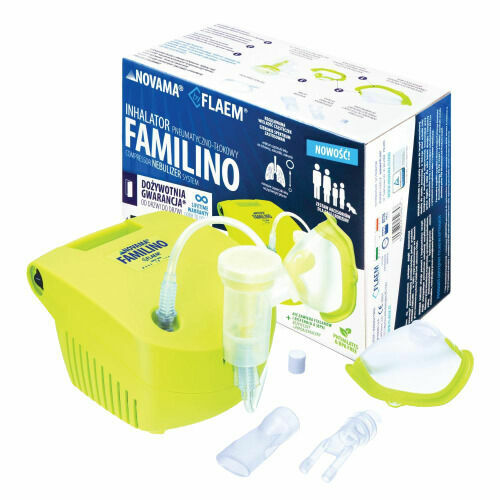 NOVAMA FAMILINO by FLAEM Pneumatický pístový inhalátor s nebulizéry porovnat ceny