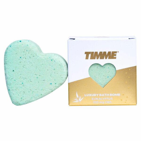 TIMME CBD Eucalyptus koupelová bomba srdce 100 g porovnat ceny