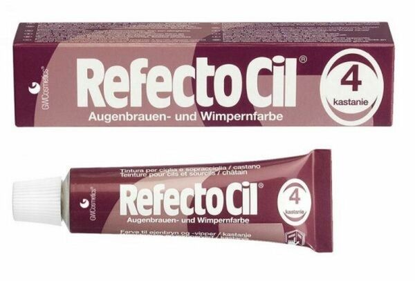 Barva na řasy a obočí Refectocil 15 ml - Odstín: 4 kaštanová porovnat ceny