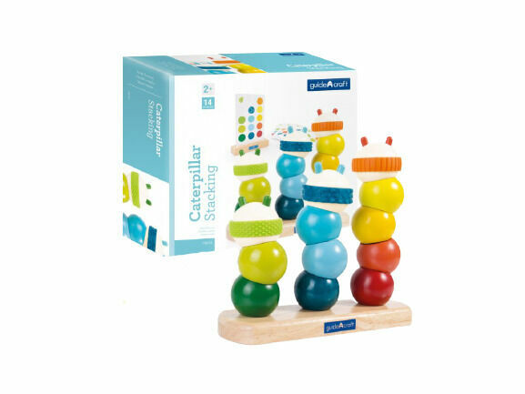 GuideCraft Hračka Navlékací housenka porovnat ceny