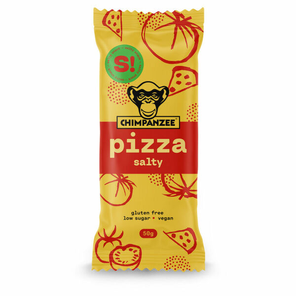 CHIMPANZEE Salty bar pizza 50 g porovnat ceny