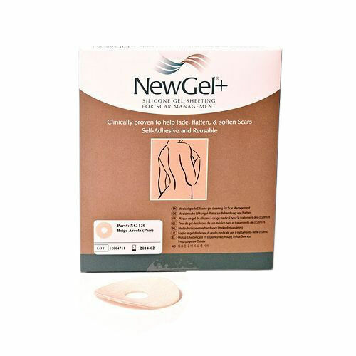 New Gel+ Kruhová béžová náplast areola 2ks porovnat ceny