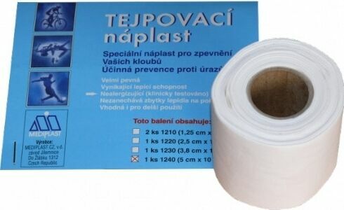 Náplast Mediplast 5cmx10m 1ks 1240XT tejpovací porovnat ceny