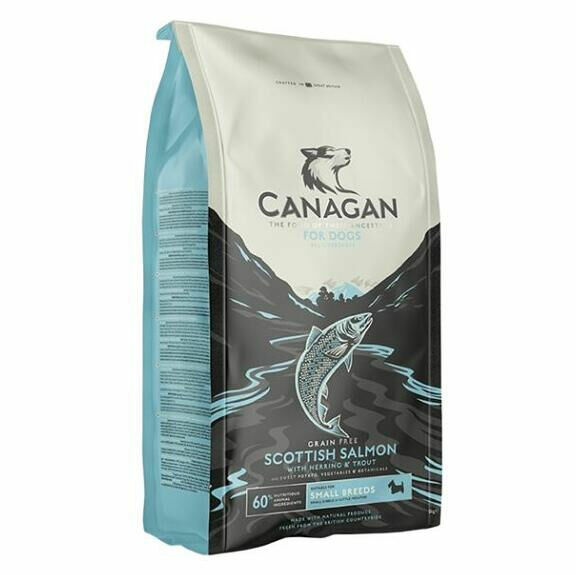 CANAGAN Small Breed Scottish Salmon granule pro psy 2 kg porovnat ceny