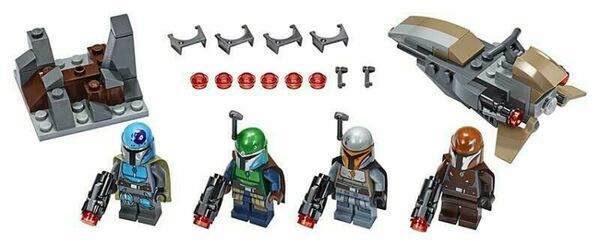 Lego Bitevní balíček Mandalorianů 75267 porovnat ceny