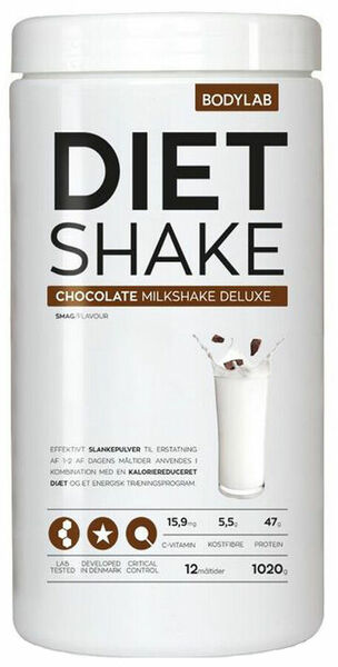 Bodylab Diet Shake čokoláda 1020g porovnat ceny