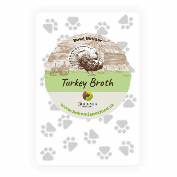 BOHEMIA PET FOOD Wild Turkey Broth Krůtí vývar pro psy 100 ml porovnat ceny